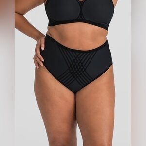 NEW Honeylove SET OF 2 Silhouettte Thong Smoothing Seamless black 3x NWT